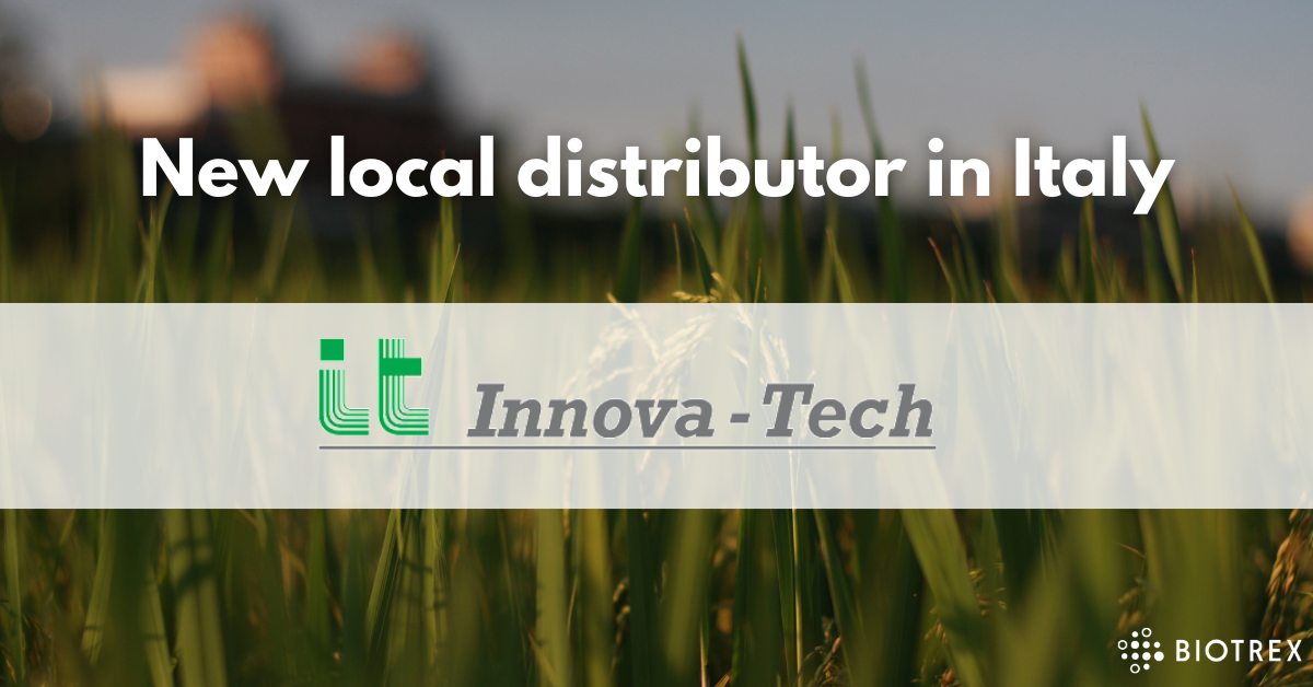 Innova-Tech is now the official local distributor for BIOTREX in Italy