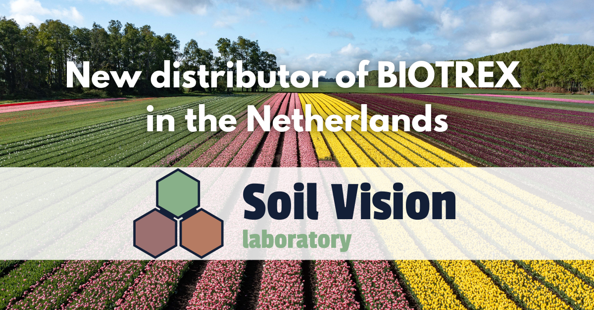 BIOTREX and Soil Vision: New Partnership to Improve Soil Health in the Netherlands